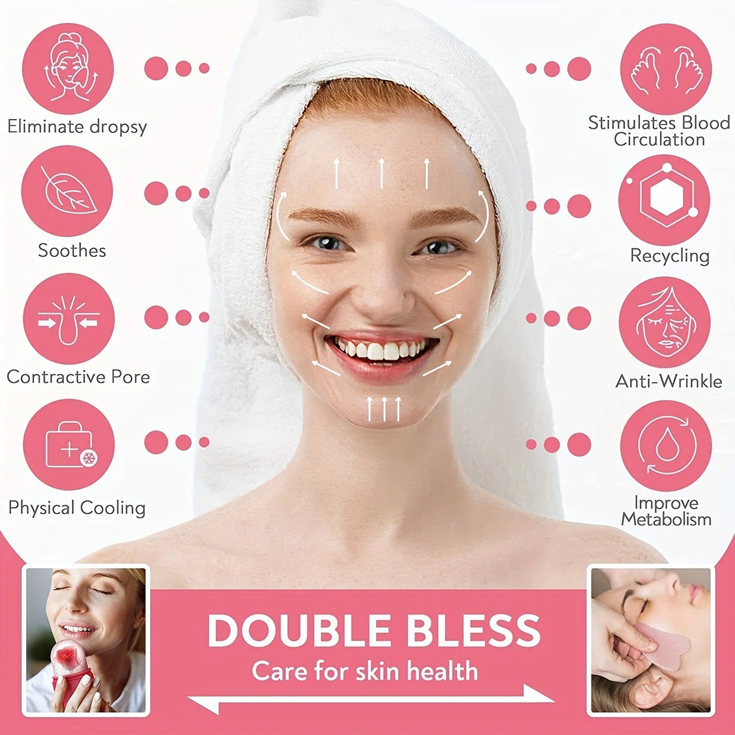 Facial Ice Roller, Skincare Tool