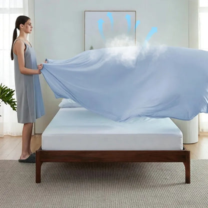 Summer Ice Silk Cooling Blanket Lightweight Breathable Multi-functional Cooling Bed Blanket Multiple Colors for Home Hotel