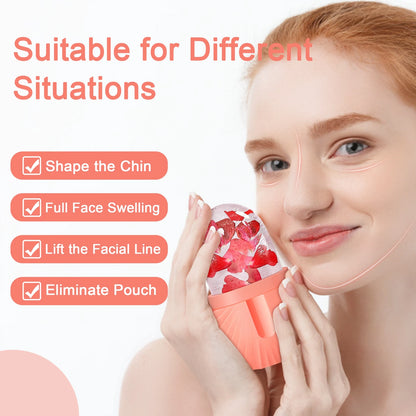silicon face ice roller