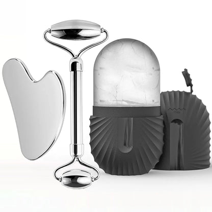 Ice Face Roller, Gua Sha Face Tool, Face Massage Roller