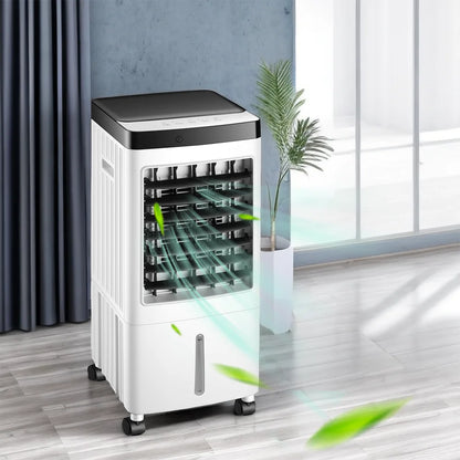 Mini Air Conditioner Air Cooler Fan Portable Mobile Water Cooling Fan 10L Water Tank Electric Fan With Humidifier for Bedroom Office